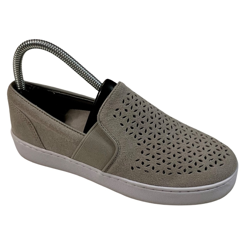 Vionic Kani Slip On Shoes Perforated Suede TVW5352
